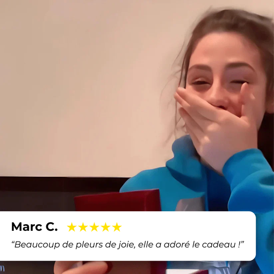 À LA FEMME DE MA VIE - Collier & Message