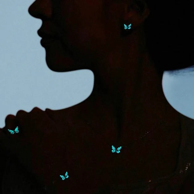 Collier Papillon Lumineux