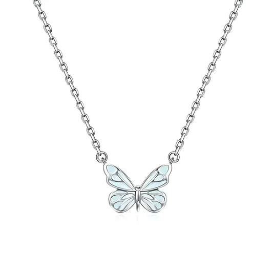 Collier Papillon Lumineux